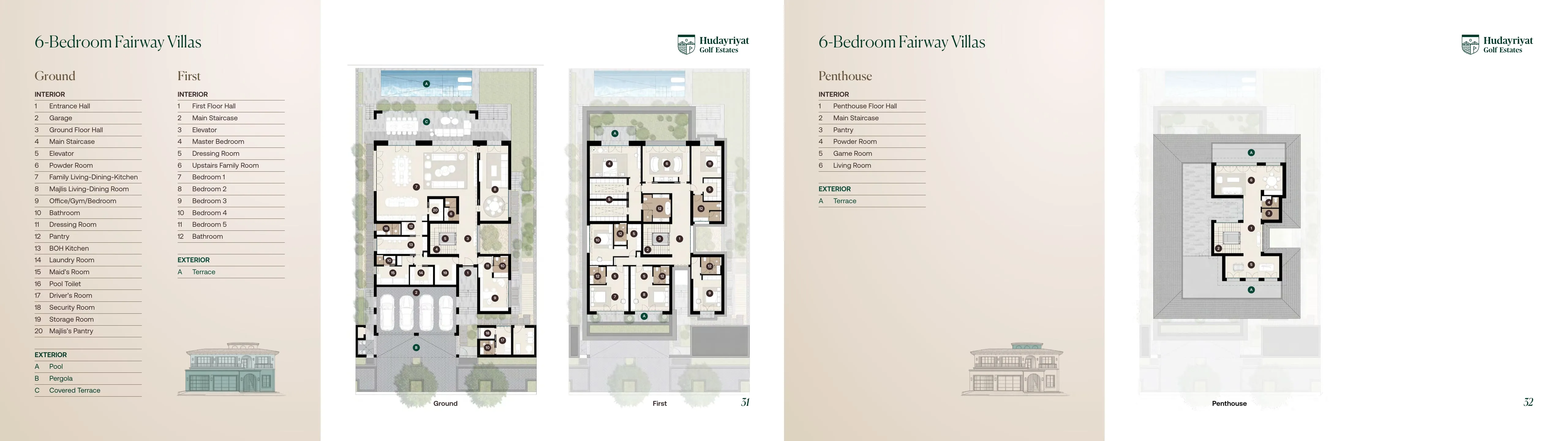 Fairway Villas floor plan