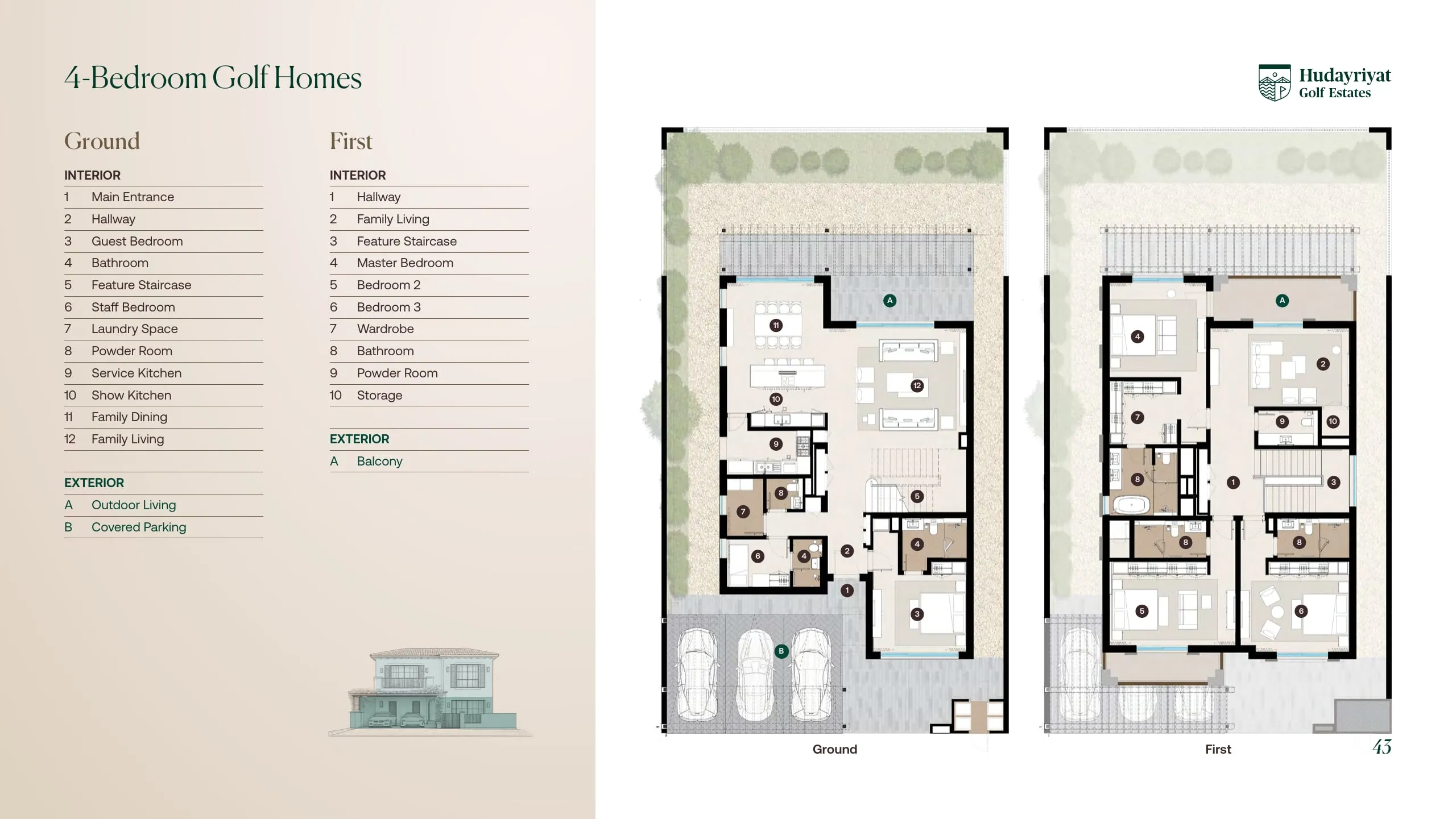 Golf Homes floor plan